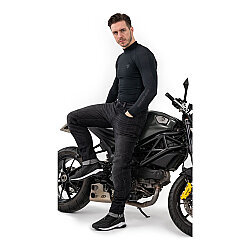 Shima Rider Korumalı Motosiklet Pantolonu Siyah - 3