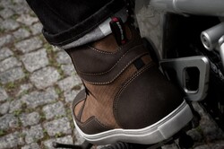 Shima SX-2 Korumalı Motosiklet Botu Kahverengi - 7