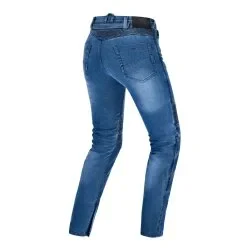 Shima Zenith Korumalı Kadın Motosiklet Pantolonu Mavi - 2