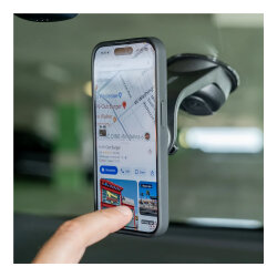 Sp Connect C+ Kablosuz Şarjlı Araç İçi Vantuzlu Manyetik Bağlantı Siyah - 3