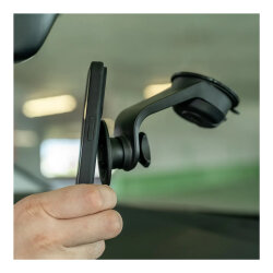 Sp Connect C+ Kablosuz Şarjlı Araç İçi Vantuzlu Manyetik Bağlantı Siyah - 6