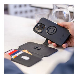 Sp Connect C+ Üniversal Telefon Kapaklı Telefon Kılıfı Siyah - 3