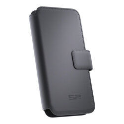 Sp Connect C+ Universal Telefon Kapaklı Telefon Kılıfı Siyah - Sp Connect