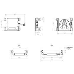 Sp Connect C+ Üniversal Telefon Tutucu Siyah - 6