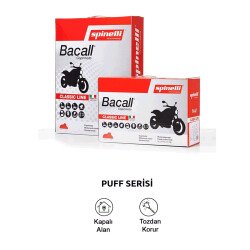 Spinelli PUFF Motosiklet Brandası (A3) Mavi - 3