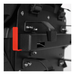 Thoska AX 37 V4 R1300GS Uyumlu Yan Çanta Seti Siyah - 8