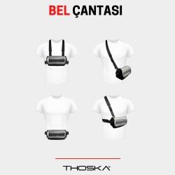 Thoska Bel Çantası Siyah - 1