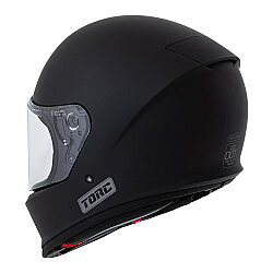 Torc Malibu Kapalı Motosiklet Kaskı Mat Siyah - 3