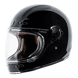 Torc T-1 Newport Kapalı Motosiklet Kaskı Siyah 