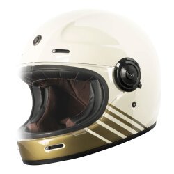 Torc T-1 Newport Breakers Kapalı Motosiklet Kaskı Krem 