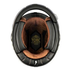 Torc T-1 Newport Breakers Kapalı Motosiklet Kaskı Krem - 5