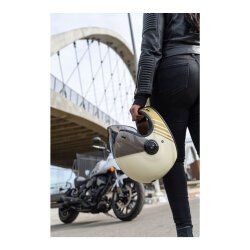 Torc T-1 Newport Breakers Kapalı Motosiklet Kaskı Krem - 6
