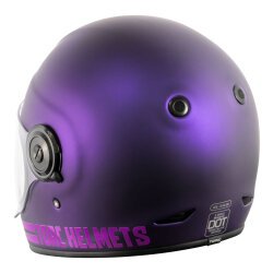 Torc T-1 Newport Cali Iridecent Kapalı Motosiklet Kaskı Mor - 2