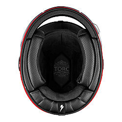 Torc T-1 Newport Kapalı Motosiklet Kaskı Kırmızı - 5