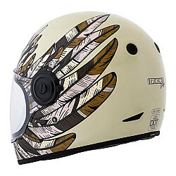 Torc T-1 Newport Wings Olive Kapalı Motosiklet Kaskı Yeşil - 4