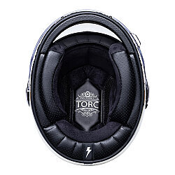 Torc T-1 Newport Wings Olive Kapalı Motosiklet Kaskı Yeşil - 5