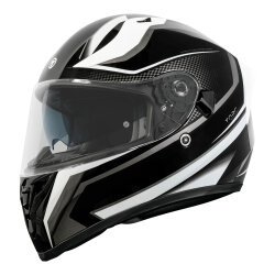 Torc T-15 Route Kapalı Motosiklet Kaskı Siyah / Beyaz 