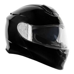 Torc T-28 Çene Açılır Motosiklet Kaskı Siyah - 2