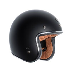 Torc T-50 Açık Motosiklet Kaskı Mat Siyah - Torc