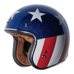 Torc T-50 Del Mar Captain Vegas Açık Motosiklet Kaskı Beyaz - 1
