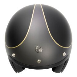 Torc T-50 Del Mar Hardy Açık Motosiklet Kaskı Mat Siyah / Gri - 4
