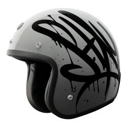 Torc T-50 Del Mar Wild One Açık Motosiklet Kaskı Gri / Siyah - 1