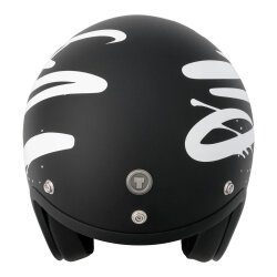 Torc T-50 Del Mar Wild One Açık Motosiklet Kaskı Mat Siyah / Gri - 4